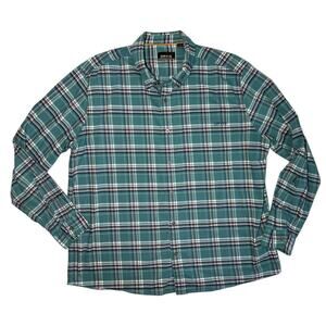 Orvis Men's Long Sleeve Plaid Button Up Size XL